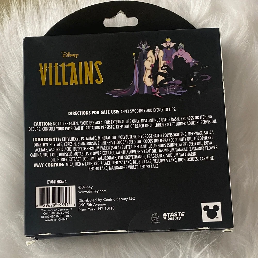 Disney Villains Vitamin-E Lip Oil Set - NIB